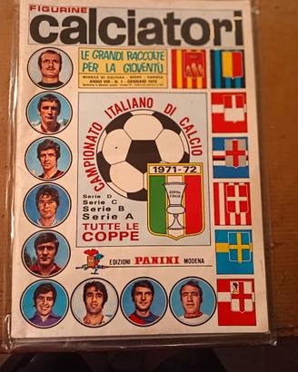ALBUM CALCIATORI PANINI 1971/72 VUOTO