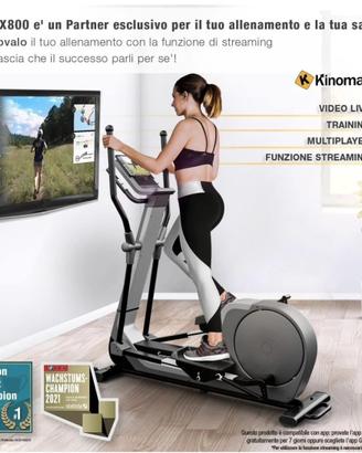 Ellittica LCX800 SPORTSTECH