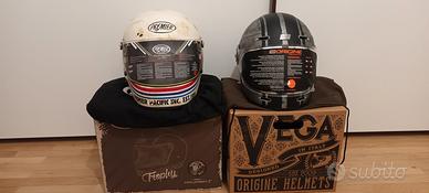 Caschi Moto Premier e Vega mod vintage 