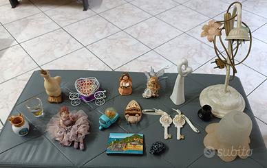 Lotto oggetti decorativi per la casa vari tipi