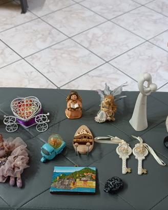 Lotto oggetti decorativi per la casa vari tipi