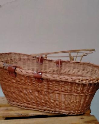 cesta in vimini anni 60