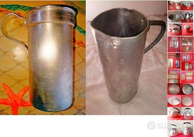 Antiche misure, e altro, in alluminio vintage