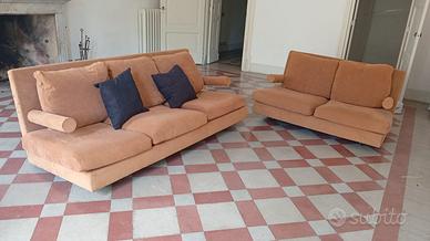 Coppia divani B&B by Citterio compasso d'oro 1984
