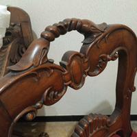 Sedie antiche Luigi Filippo in noce