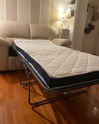 Divano letto in pelle 2 posti