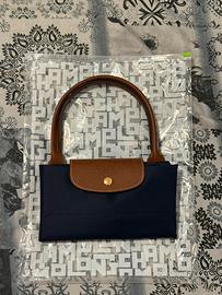 borsa longchamp le pliage navy blue