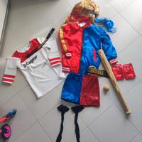 vestito carnevale Harley Quinn 