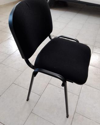sedia in stoffa