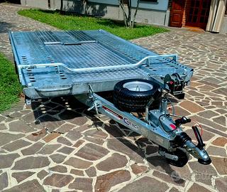 Carrello porta auto moto Cresci  pari al nuovo