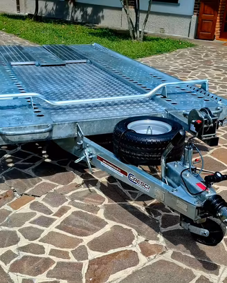 Carrello porta auto moto Cresci  pari al nuovo