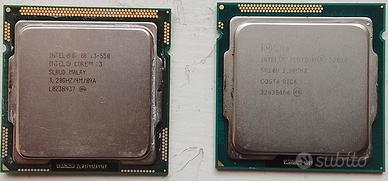 cpu Intel Core i3 550 socket 1156 + Intel g2020