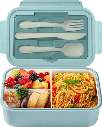 Porta Pranzo con Posate e 3 Scomparti