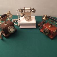 TELEFONI IN LEGNO D'EPOCA