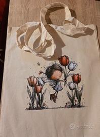Pochette e borse in cotone