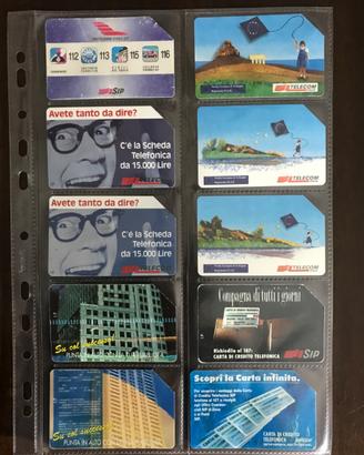 Schede telefoniche Lotto 280 schede