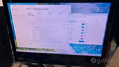 PC Desktop Completo Monitor ASUS Full HD Win11