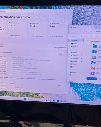 PC Desktop Completo Monitor ASUS Full HD Win11