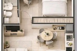 Grazioso bilocale con posto auto a Gorla Minore