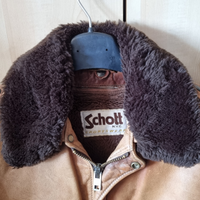 SCHOTT A2 SPORTWEAR MOKKA tg 46 USA (52/54 Ita)