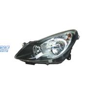 FANALE SINISTRO PER OPEL CORSA D 06- FONDO NERO