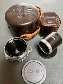 Canon LTM 28 2.8 per Leica