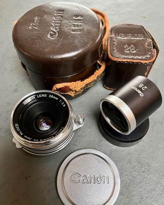 Canon LTM 28 2.8 per Leica