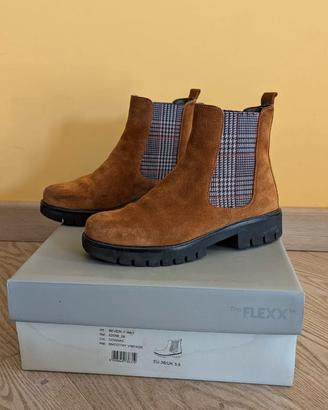 Tronchetto marrone scamosciato The Flexx, n. 36