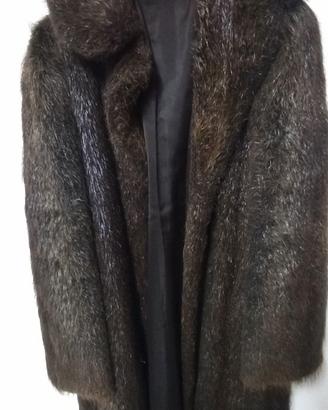 Giaccone Donna Castorino lunghezza cm 95