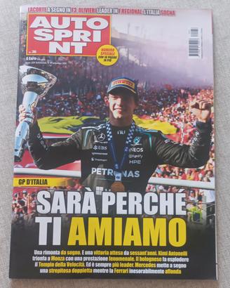 AUTOSPRINT KIMI ANTONELLI GP MONZA 2026