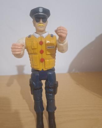 action figure poliziotto - voice patrol "contact" 