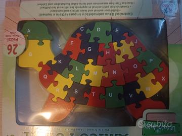 Puzzle legno tartaruga