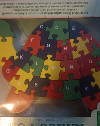 Puzzle legno tartaruga