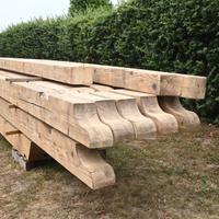 travi stagionati legno massiccio varie lunghezze