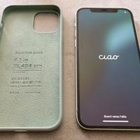 Iphone 12 128gb verde + custodia + cavi