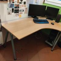 Scrivania angolare 160 x 110