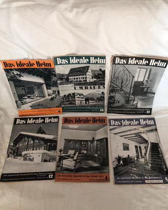6 rari Das Ideale Heim 1943/44 Svizzera