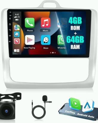 Autoradio per Ford Focus 2004-2011 con Carplay