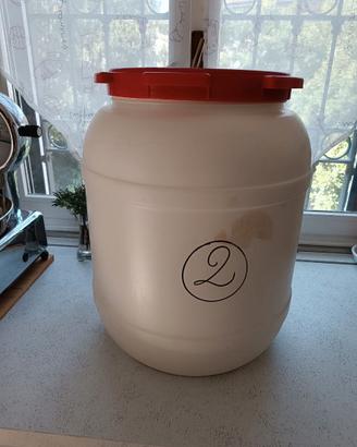 Scatola fusto Curtech Holland in plastica dura 62l
