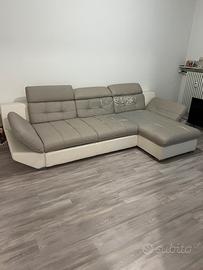 Divano letto e contenitore