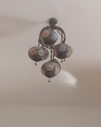 lampadario artigianale turco