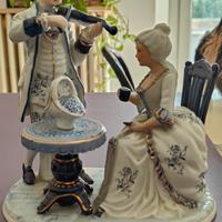 Statuetta Capodimonte anni 70 porcellana
