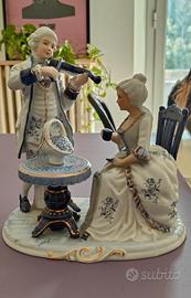 Statuetta Capodimonte anni 70 porcellana