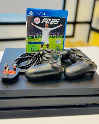 Playstation 4 ps4 + un joystick + fc25