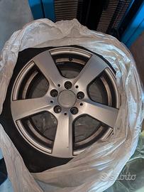 4 Cerchi Mercedes 16” 7.5J ET35 5x112 + Pneumatici