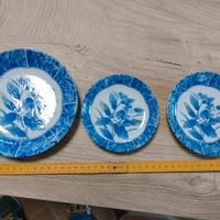 Piattini decorati ceramica 