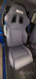 Coppia sedili Sparco R100  Grigi - Reclinamibi