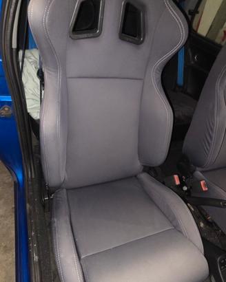 Coppia sedili Sparco R100  Grigi - Reclinamibi