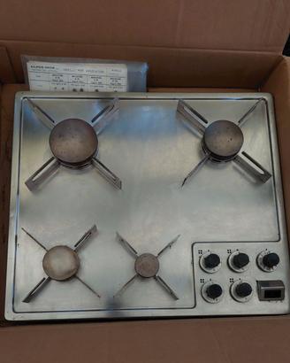 Piano cottura Alpes Inox - 4 fuochi