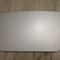 Pianale girevole in legno satinato grigio